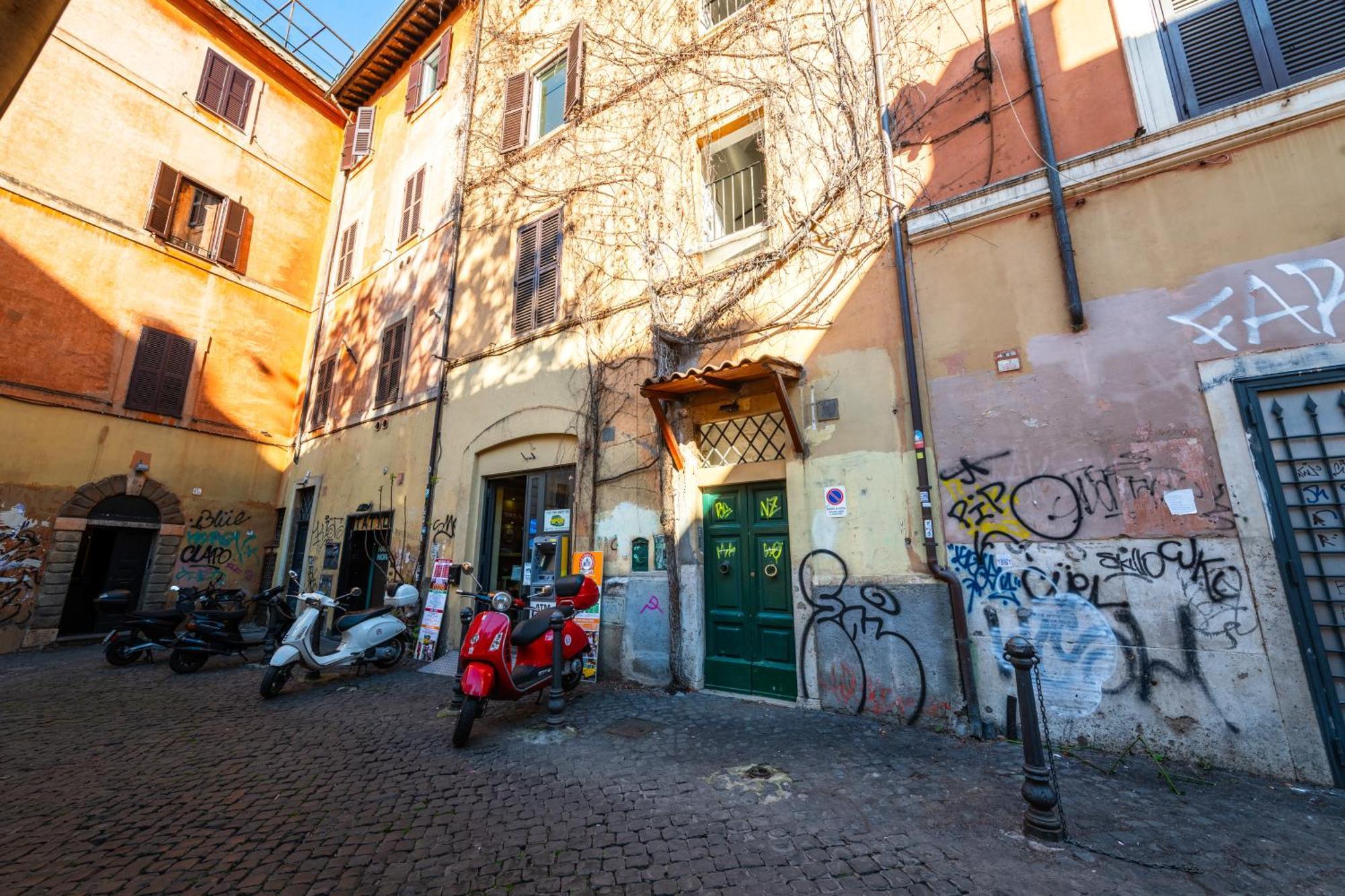 San Calisto Apartment Rome Buitenkant foto